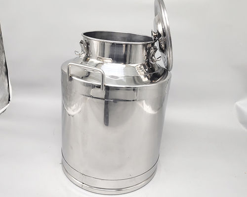 lata de aço inoxidável do leite do armazenamento de óleo 304 portáteis 1.0mm do cilindro de óleo 40L