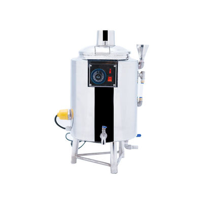 16kw de aço inoxidável aquecimento elétrico do pasteurizador do leite de 500 litros