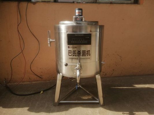 Litro Mini Milk Pasteurizer High Efficient industrial da casa 100 da cabra da vitela
