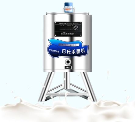 Máquina Mini Milk Pasteurizer da pasteurização do leite de 304 homogenizador