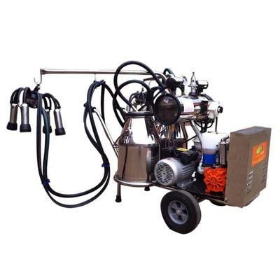 Equipamento eletrônico da ordenha de vaca do medidor do leite da bomba de vácuo para cabras e cubeta das vacas