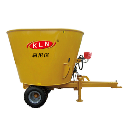 forragem vertical de Electric Trator Cow do moedor da alimentação animal do misturador do AMANHÃ 6M3