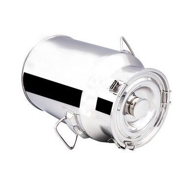 tanque de armazenamento de Honey Vertical Open Cover Stainless da bebida do óleo 20L/tambor de aço Pail Milk Can
