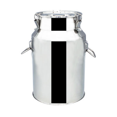 tanque de armazenamento de Honey Vertical Open Cover Stainless da bebida do óleo 20L/tambor de aço Pail Milk Can