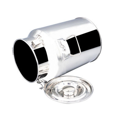 tanque de armazenamento de Honey Vertical Open Cover Stainless da bebida do óleo 20L/tambor de aço Pail Milk Can