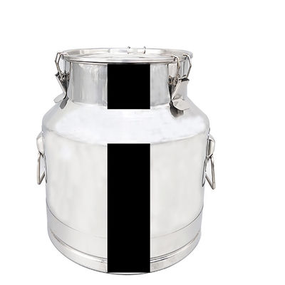 o leite 15L de aço inoxidável pode espelhar o recipiente lustrado do leite do metal