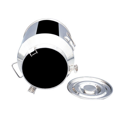 balde de leite de aço dos SS 304 Honey Aluminium Mirror Polished Stainless da fermentação 15L