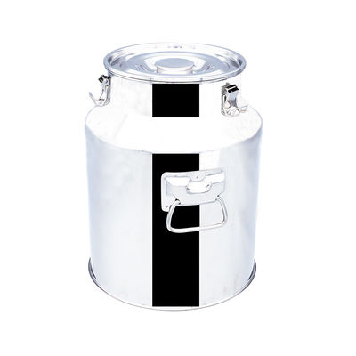 balde de leite de aço dos SS 304 Honey Aluminium Mirror Polished Stainless da fermentação 15L