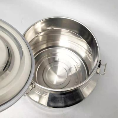 15L latas de aço inoxidável seladas de múltiplos propósitos do leite da cubeta do produto comestível do tambor SS304 com torneira