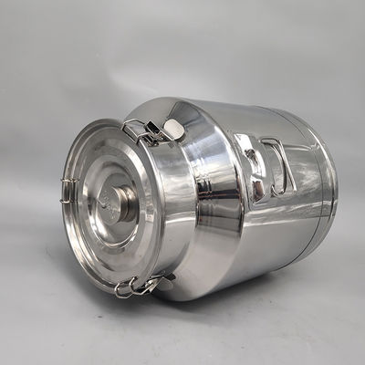 lata de aço inoxidável do leite do armazenamento da ThicknessMulti-finalidade de 20L 304 0.8mm