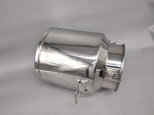 cabra 20L que ordenha a lata do leite do armazenamento da espessura 1.0mm do cartucho do líquido refrigerante do leite
