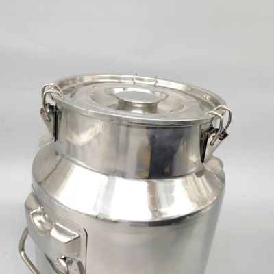 café Sugar Sealed Transport Milk Cans da lata do chá do tanque de armazenamento do metal de 25L SS304