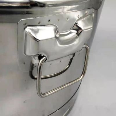 tambor de aço inoxidável de Juice Container Wine Store Portable do café 25L para o transporte do leite