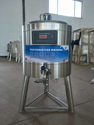 Máquina elétrica 304 do pasteurizador do leite 30L da casa de aço inoxidável
