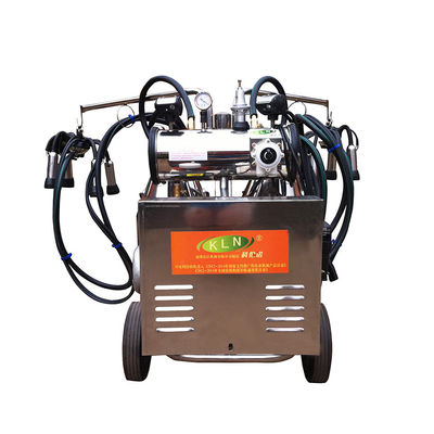 Máquina de ordenha portátil das explorações agrícolas de leiteria 110V com bomba de vácuo