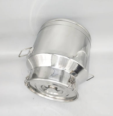 O desenho da produção de leite de SS304 30L usou latas de aço inoxidável do leite com tampa selada