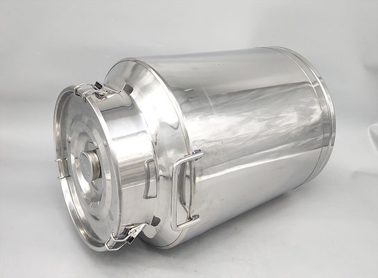 lata de aço inoxidável do leite do armazenamento de óleo 304 portáteis 1.0mm do cilindro de óleo 40L