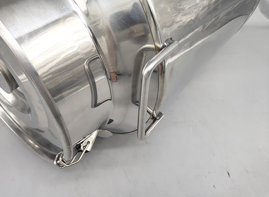 lata de aço inoxidável de lustro do leite do equipamento 0.8mm da fermentação 40L