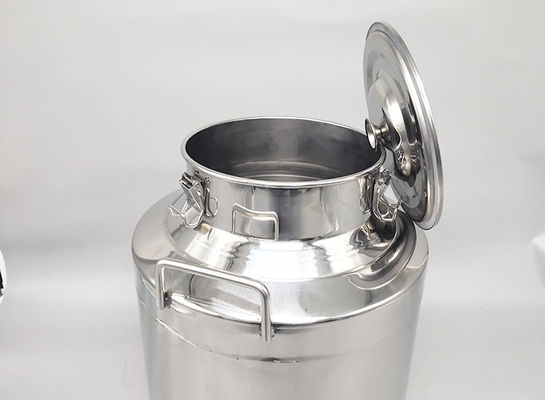 lata de aço inoxidável do leite do armazenamento de óleo 304 portáteis 1.0mm do cilindro de óleo 40L