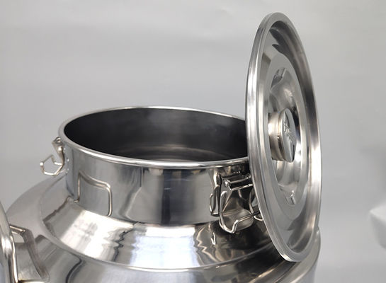 lata de aço inoxidável do leite do armazenamento de óleo 304 portáteis 1.0mm do cilindro de óleo 40L