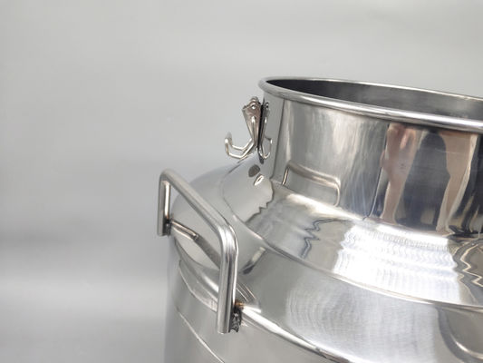 lata de aço inoxidável do leite do armazenamento de óleo 304 portáteis 1.0mm do cilindro de óleo 40L