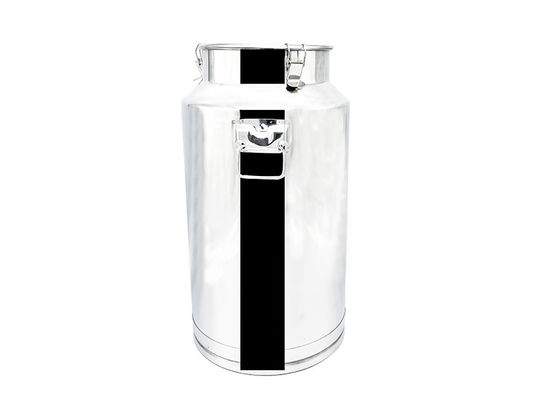 201 resistentes à corrosão cubeta inoxidável do leite com grande capacidade da tampa 50L