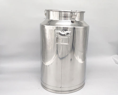 201 resistentes à corrosão cubeta inoxidável do leite com grande capacidade da tampa 50L