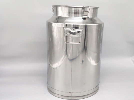 201 resistentes à corrosão cubeta inoxidável do leite com grande capacidade da tampa 50L