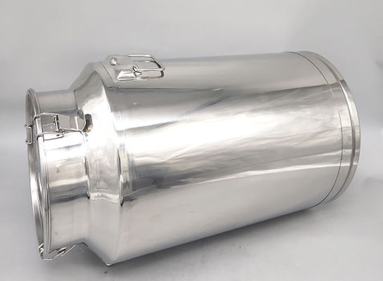 201 resistentes à corrosão cubeta inoxidável do leite com grande capacidade da tampa 50L