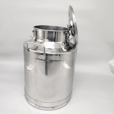 201 resistentes à corrosão cubeta inoxidável do leite com grande capacidade da tampa 50L