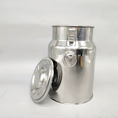 A lata 0.8mm de aço inoxidável grossa super 8L pequeno do leite selou o armazenamento
