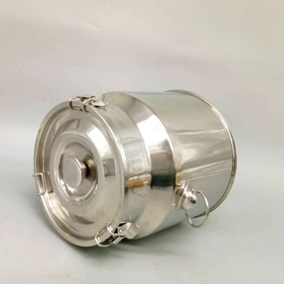 Casa que fabrica cerveja o tambor do armazenamento de 9L SS com armazenamento do leite da exploração agrícola da tampa