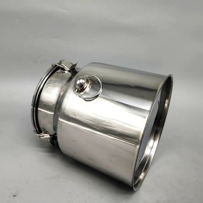 O mini leite 9L de aço inoxidável pode cabra que lustrada os carneiros acobardam baldes usados