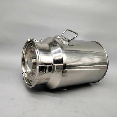 a lata de aço inoxidável do leite do vinho 18L selou o amendoim do chá do armazenamento de óleo dos tambores