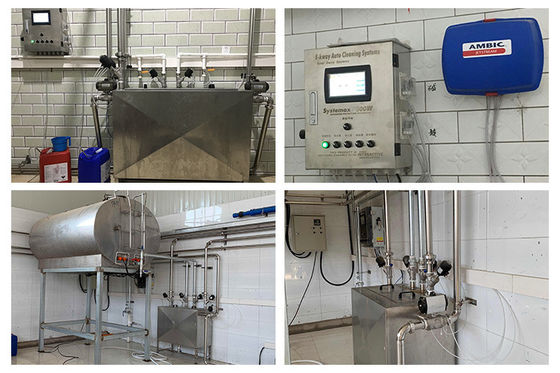 Medidor elétrico automático paralelo do leite da sala de estar de ordenha da vaca da liberação rápida
