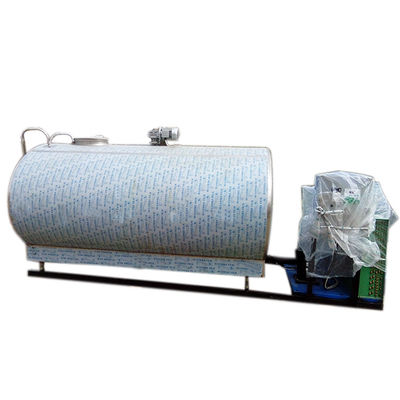 Velocidade 36r/Min do agitador depósito de leite de 1000 litros para refrigerar de leite cru