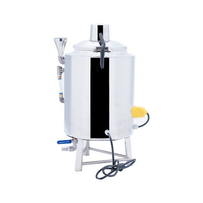 16kw de aço inoxidável aquecimento elétrico do pasteurizador do leite de 500 litros