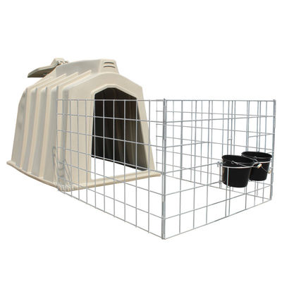 Abrigos plásticos galvanizados da vitela de Mesh Length 220cm facilmente limpos