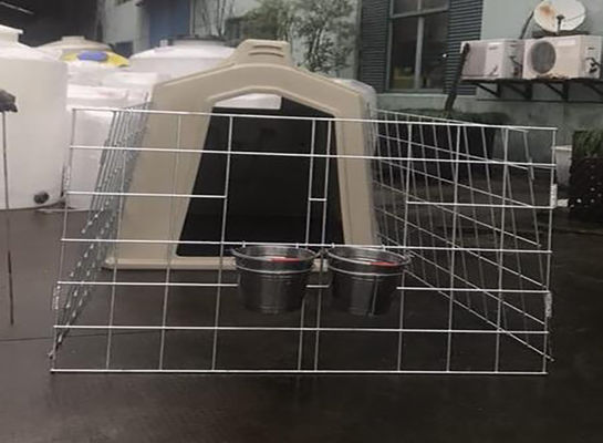 Abrigos plásticos ácidos da vitela da altura 183cm da resistência com rede galvanizada