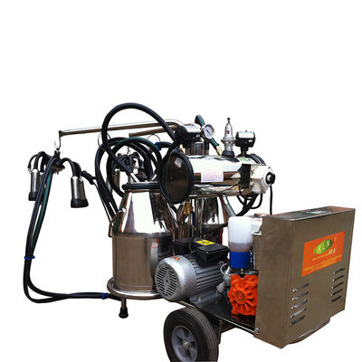 cubeta de 220L/Min Portable Milking Machine Two elétrica para a cabra