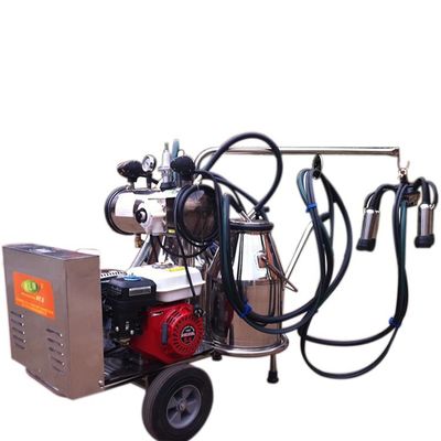 cubeta de 220L/Min Portable Milking Machine Two elétrica para a cabra