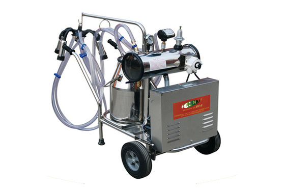 máquina de ordenha elétrica portátil da máquina de ordenha 180V da cubeta 25L para cabras