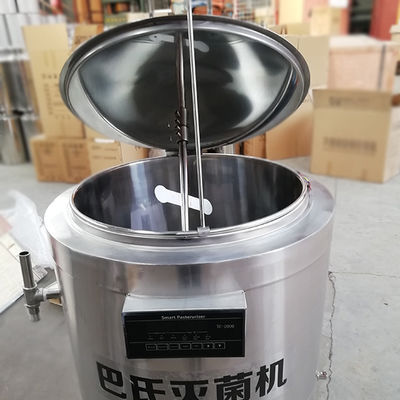 Máquina de aço inoxidável 5-500L da pasteurização do leite do pasteurizador do grupo pequeno