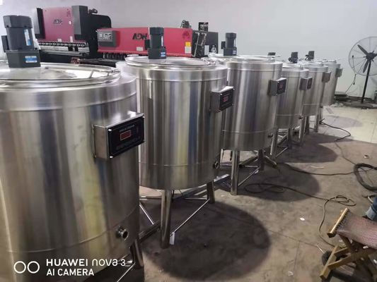 produto comestível pequeno da máquina do pasteurizador do leite 3kw de aço inoxidável