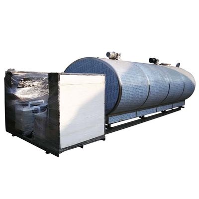 Maquinaria de processamento de leite refrigerando de aço inoxidável da leiteria do depósito de leite do produto comestível