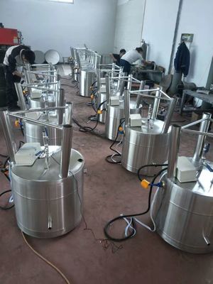 SUS304 máquina da esterilização do leite da máquina do pasteurizador do leite de 1,5 milímetros