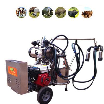 máquina de ordenha elétrica portátil da máquina de ordenha 180V da cubeta 25L para cabras
