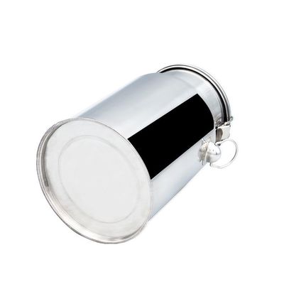 O pacote Customrized Logo Silver 10L SS ordenha pode recipiente de aço inoxidável do leite