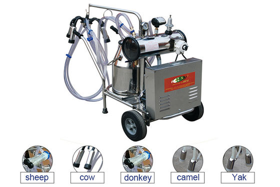 Manual eletrônico comercial grande da máquina de ordenha da cabra da exploração agrícola 20~24pcs/H da leiteria