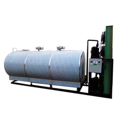 Tanque de armazenamento do leite da coleção de leite de 1000 litros para refrigerar de leite cru